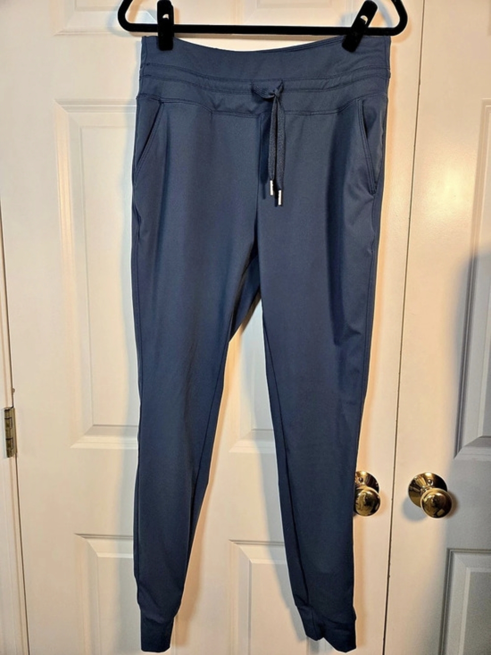 Slate Blue Stretch Performance Jogger Pants